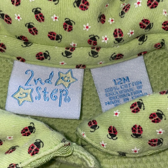 2nd Step Girls Matching Shorts Set Size 12 Months - Picture 4 of 4